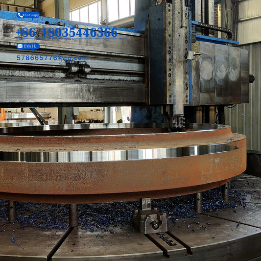 Large Forged Flange Ring Precision Machined Industrial Forging