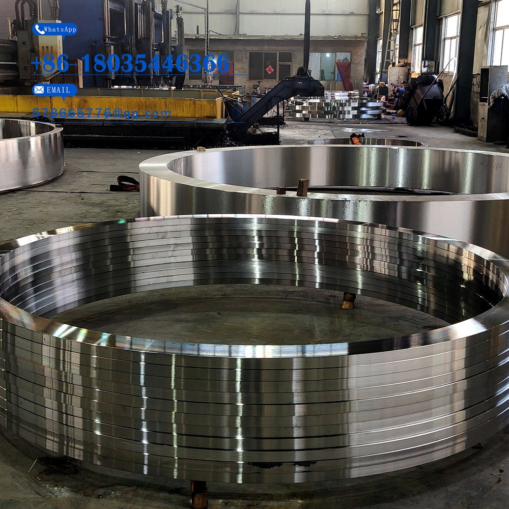 Large Precision Machined Forged Ring High-Strength Industrial Ring