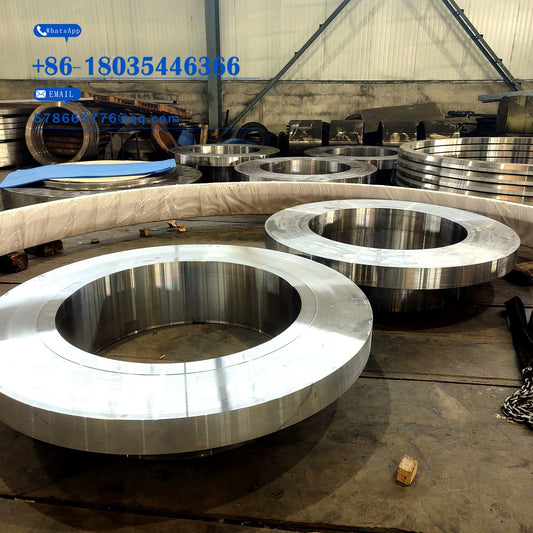 Large Machined Forged Ring Disc High-Precision Heavy Industrial Component