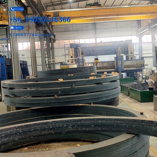 Large Seamless Forged Rings Industrial Rolled Ring Customization