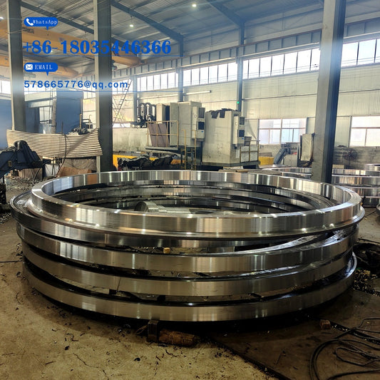 Large Precision Machined Seamless Rolled Rings & Forged Ring Components
