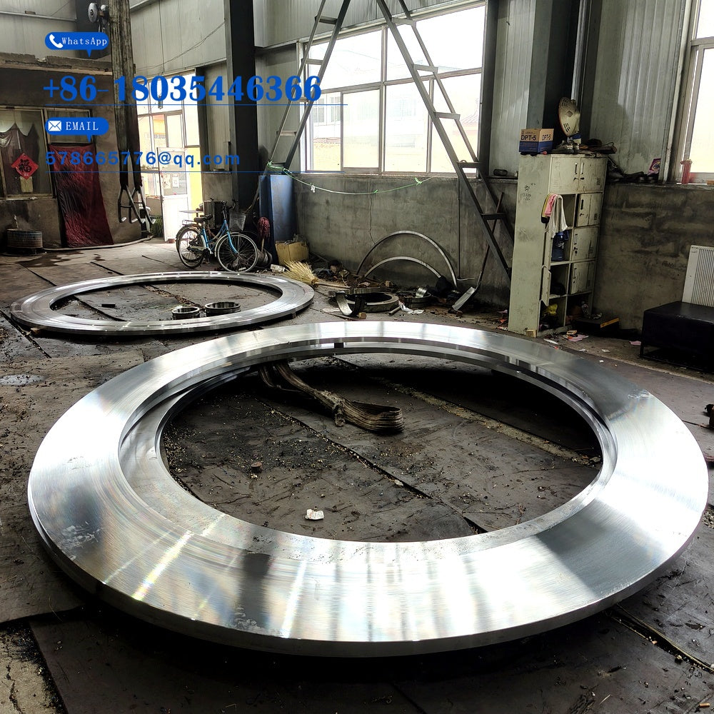 Large Precision Forged Flange Ring & Seamless Rolled Ring for Heavy Industrial Applications