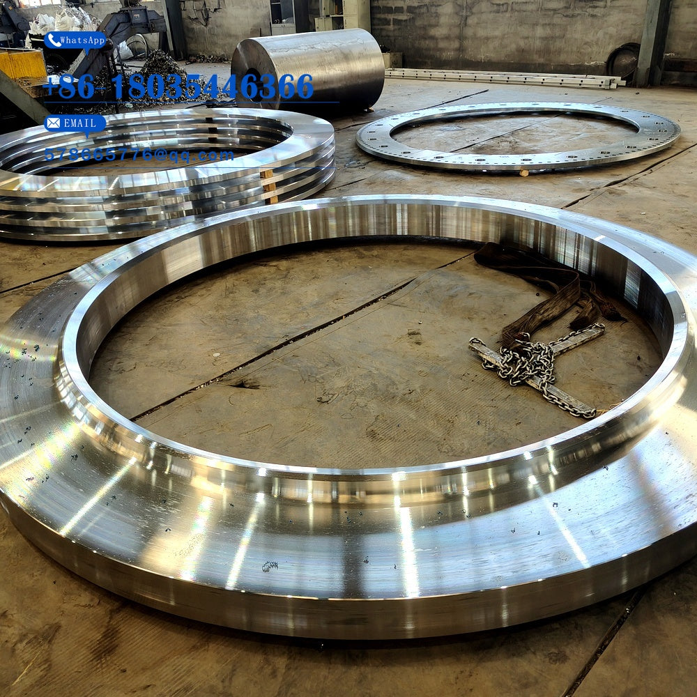 Large Precision Forged Flange Ring for Heavy Industrial Equipment