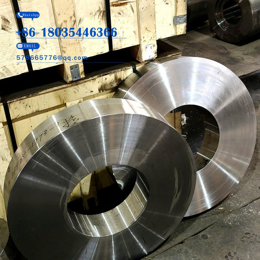 Large Forged Flange Ring Precision Machined Ring Forging