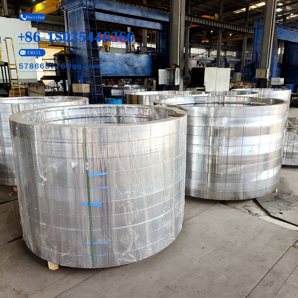 Large Precision-Machined Seamless Forged Ring for Heavy Equipment