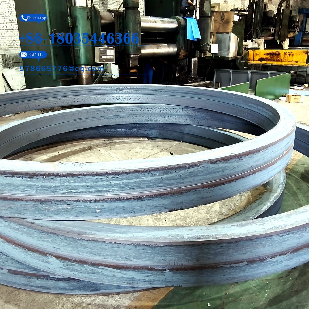 Large Seamless Rolled Ring Forging Blank for Heavy Industrial Use