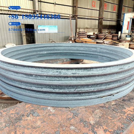 Large Rolled Seamless Forged Ring Heavy-Duty Industrial Forging Custom High-Strength Ring