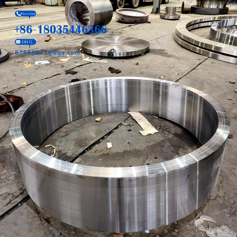 Large Precision Machined Forged Ring Seamless Heavy-Duty Ring High-Accuracy Industrial Custom Forging