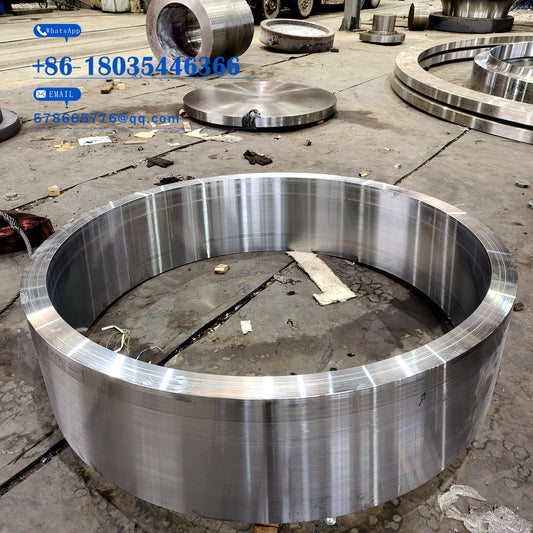 Large Precision Machined Forged Ring Seamless Heavy-Duty Ring High-Accuracy Industrial Custom Forging