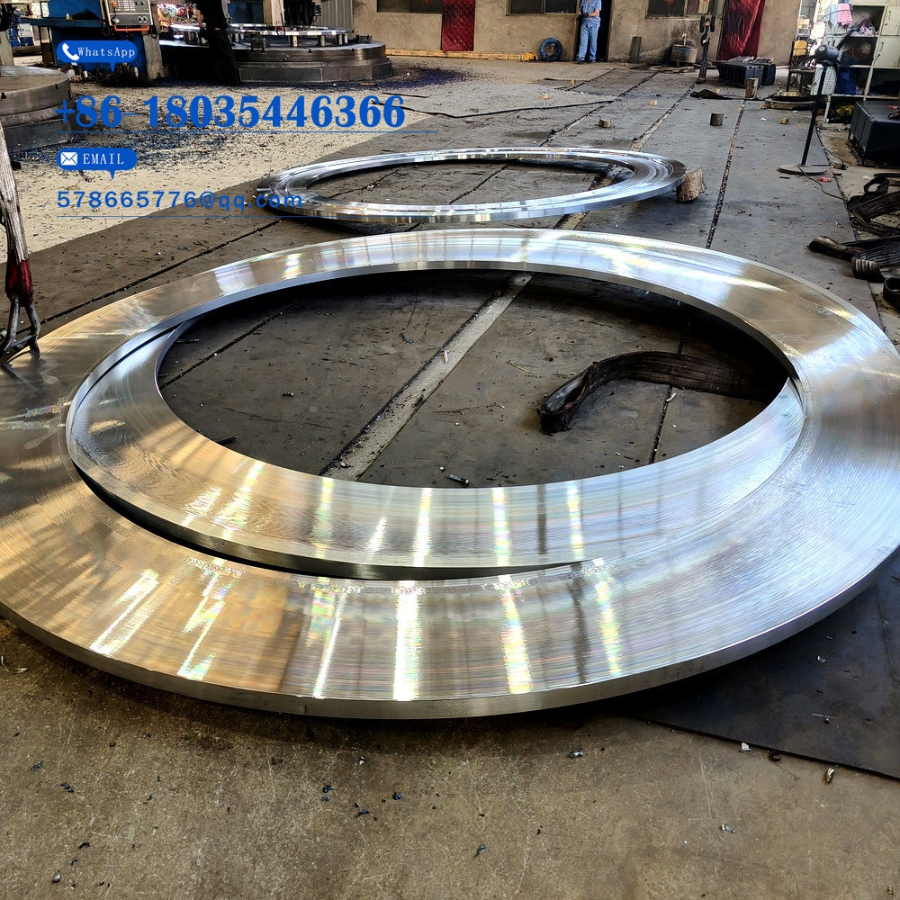 Large Precision Machined Seamless Forged Flange Ring