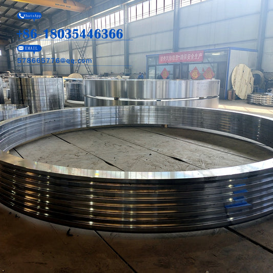 Large Layered Seamless Forged Ring Heavy-Duty Custom Industrial Solution