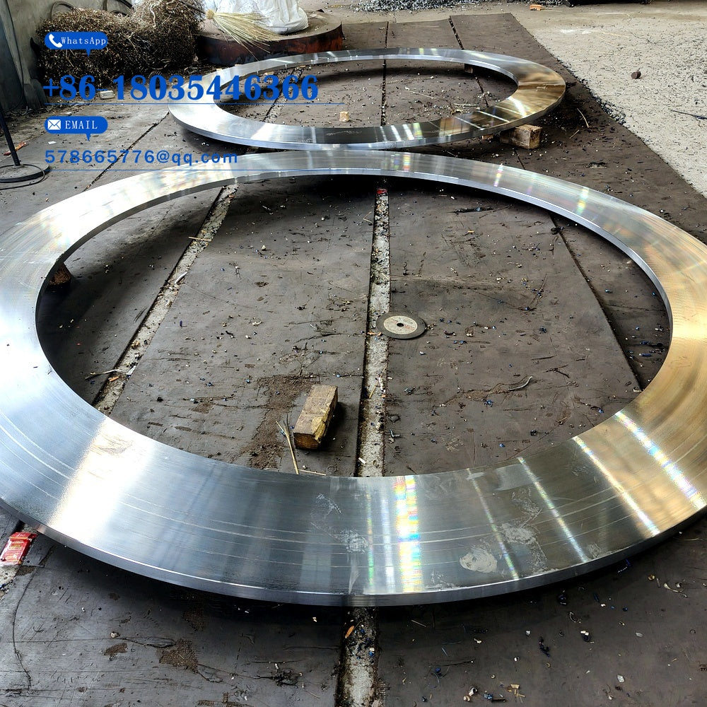 Large Thin-Wall Forged Ring Precision Seamless Rolled Ring Custom Industrial Forging