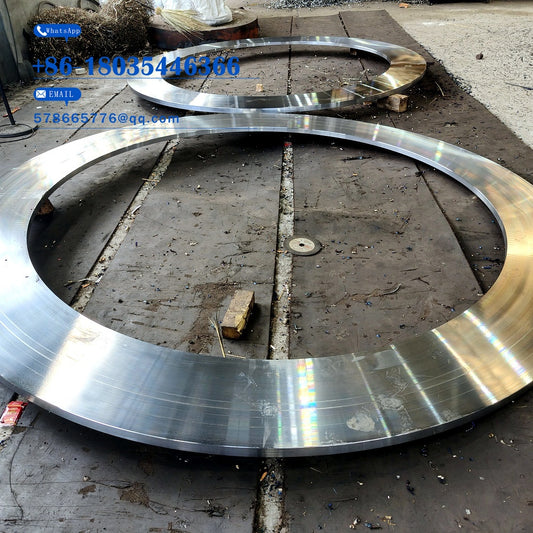 Large Thin-Wall Forged Ring Precision Seamless Rolled Ring Custom Industrial Forging
