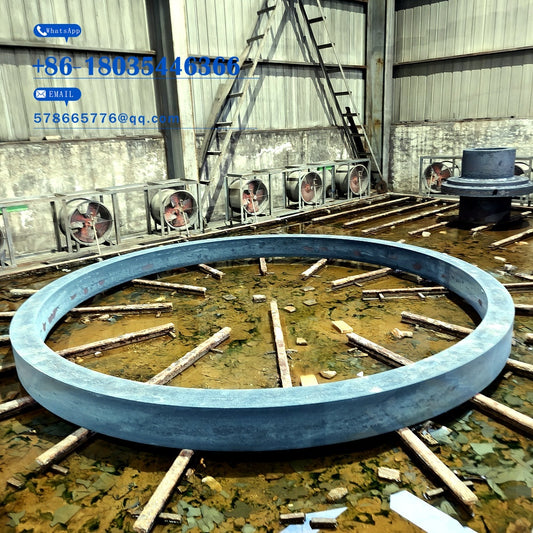 Heat-Treated Forged Ring Large Seamless Ring Quenched and Tempered Industrial Forging