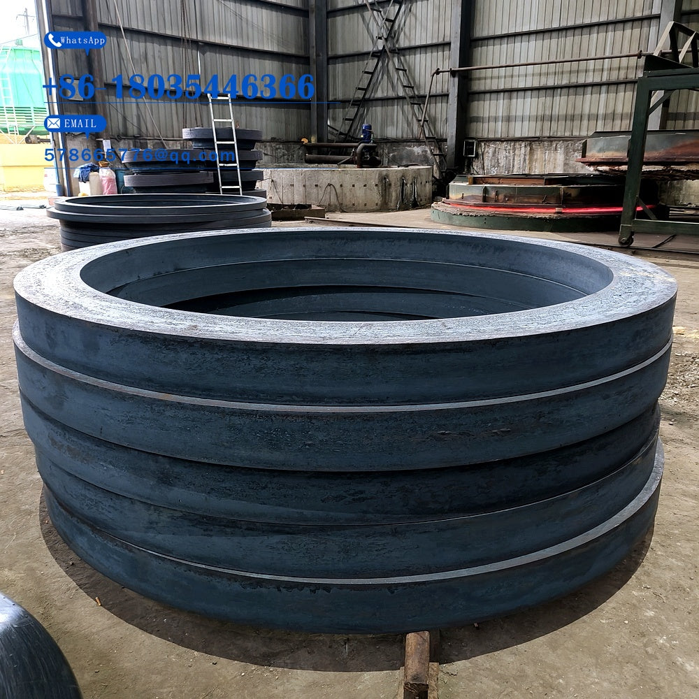 Large Forged Steel Ring Stack for Heavy Industrial Equipment