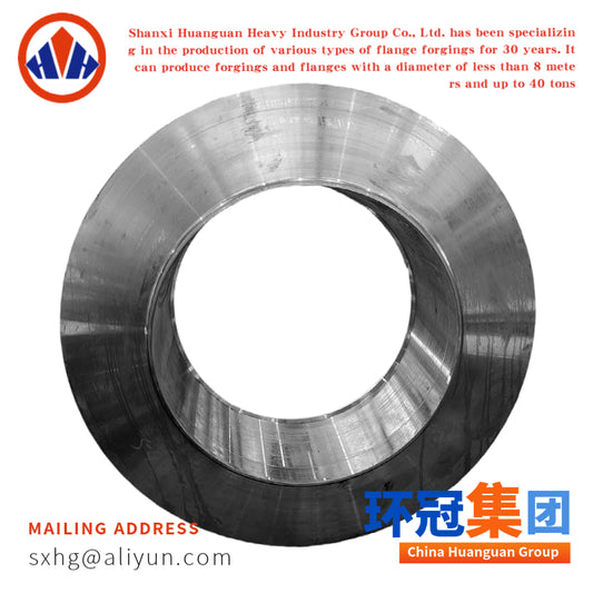Forged Tapered Ring for Pressure Equipment and Flange Machining