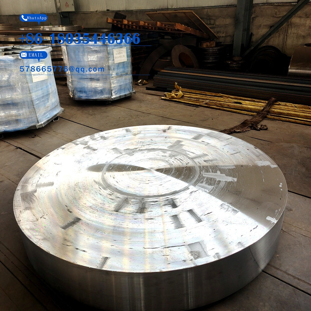 Large Blind Plate Flange Forging – Large Diameter Pipe Blind Flange