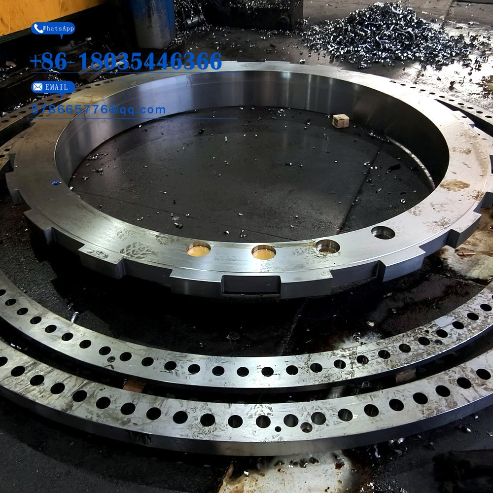 Large Reactor Flange Machining – Turning, Drilling & Sealing Face