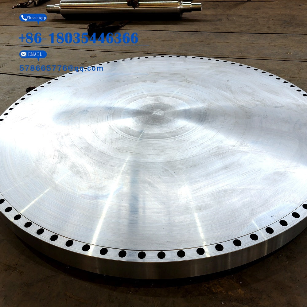 Large Diameter High Pressure Blind Plate Forging – Large Bore High-Pressure Pipe Closure