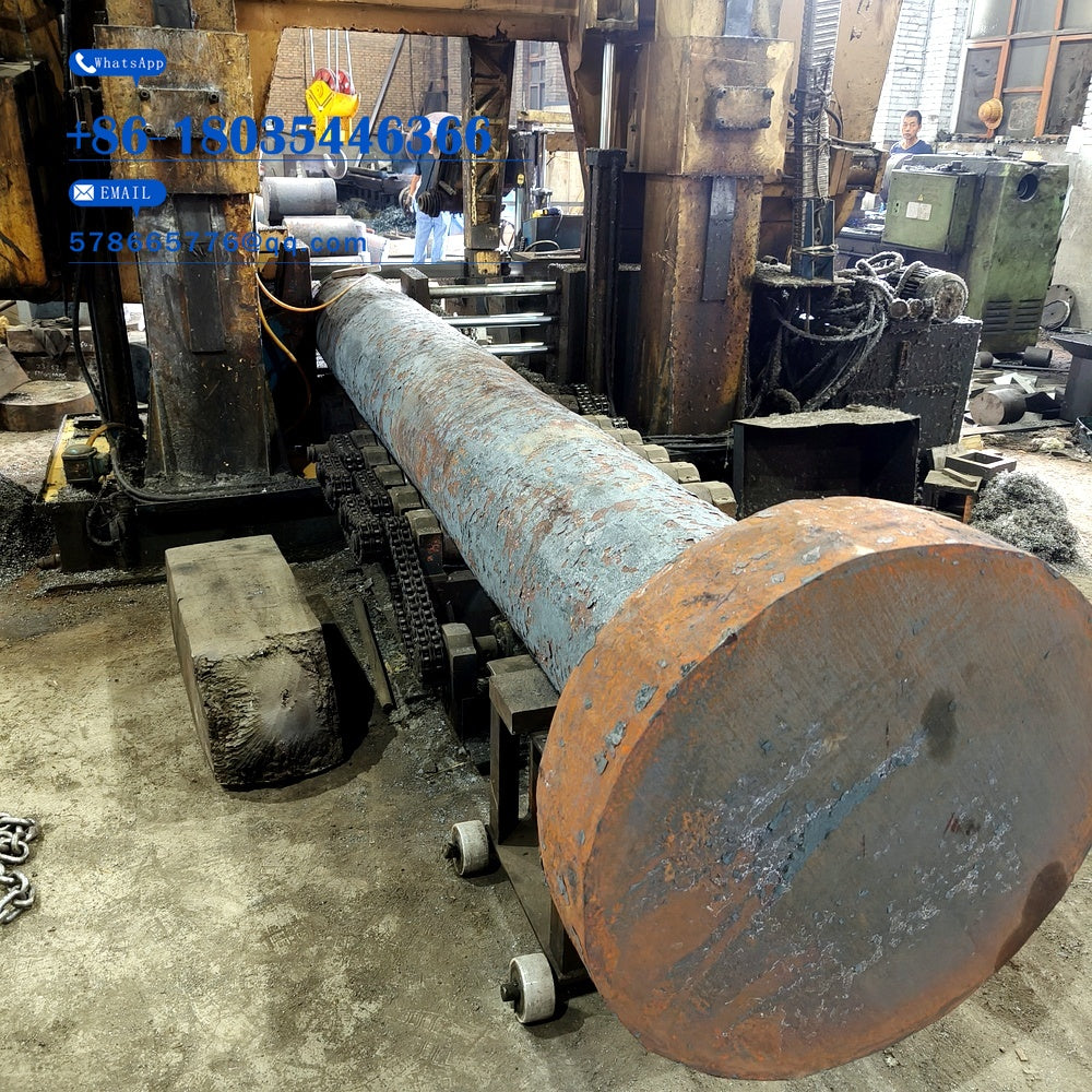 34CrNiMo6 High-Strength Alloy Steel Main Shaft Forging – Large Offshore & Onshore Turbines
