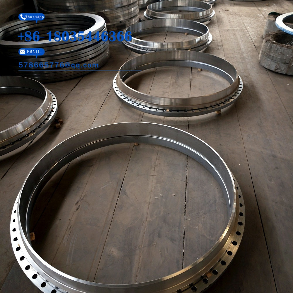 Large Tank Bottom Flange Forging – Storage Tank Bottom Connection Flange