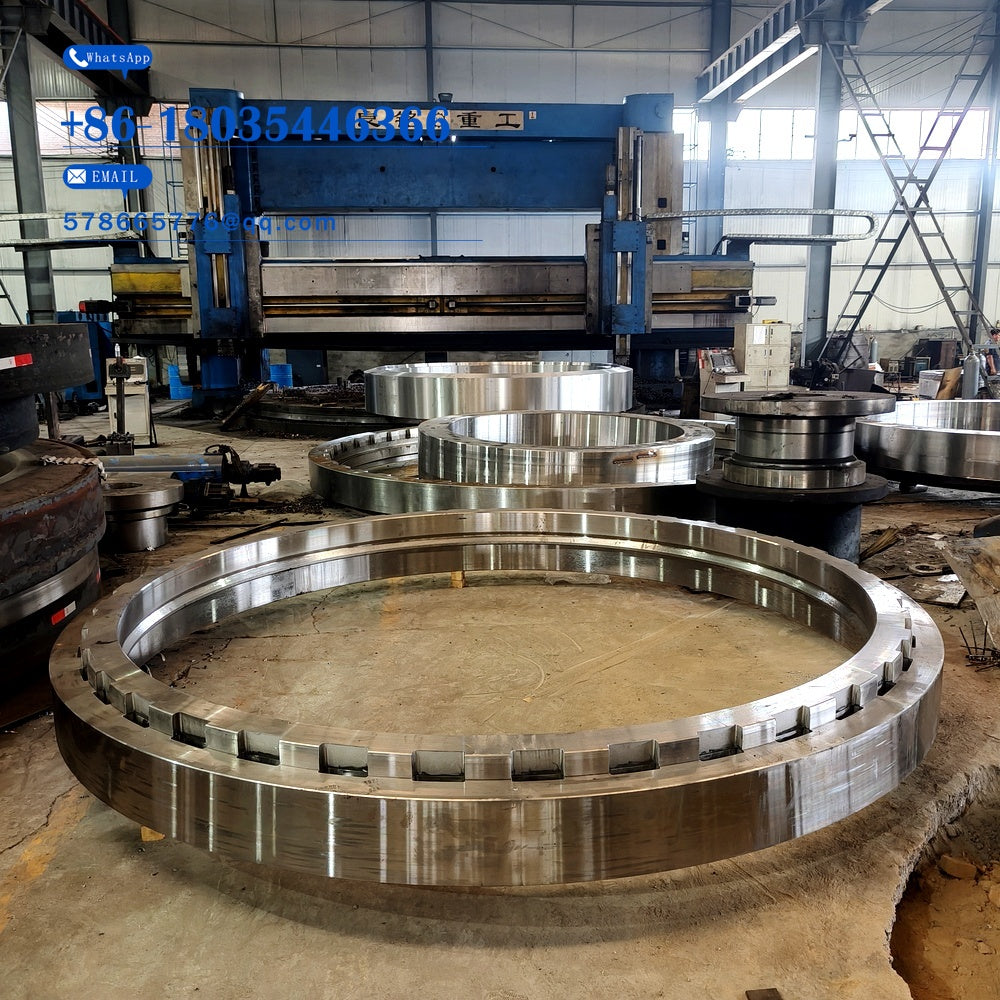 Large Tank Door Flange Forging – Storage Tank Manhole Door Flange