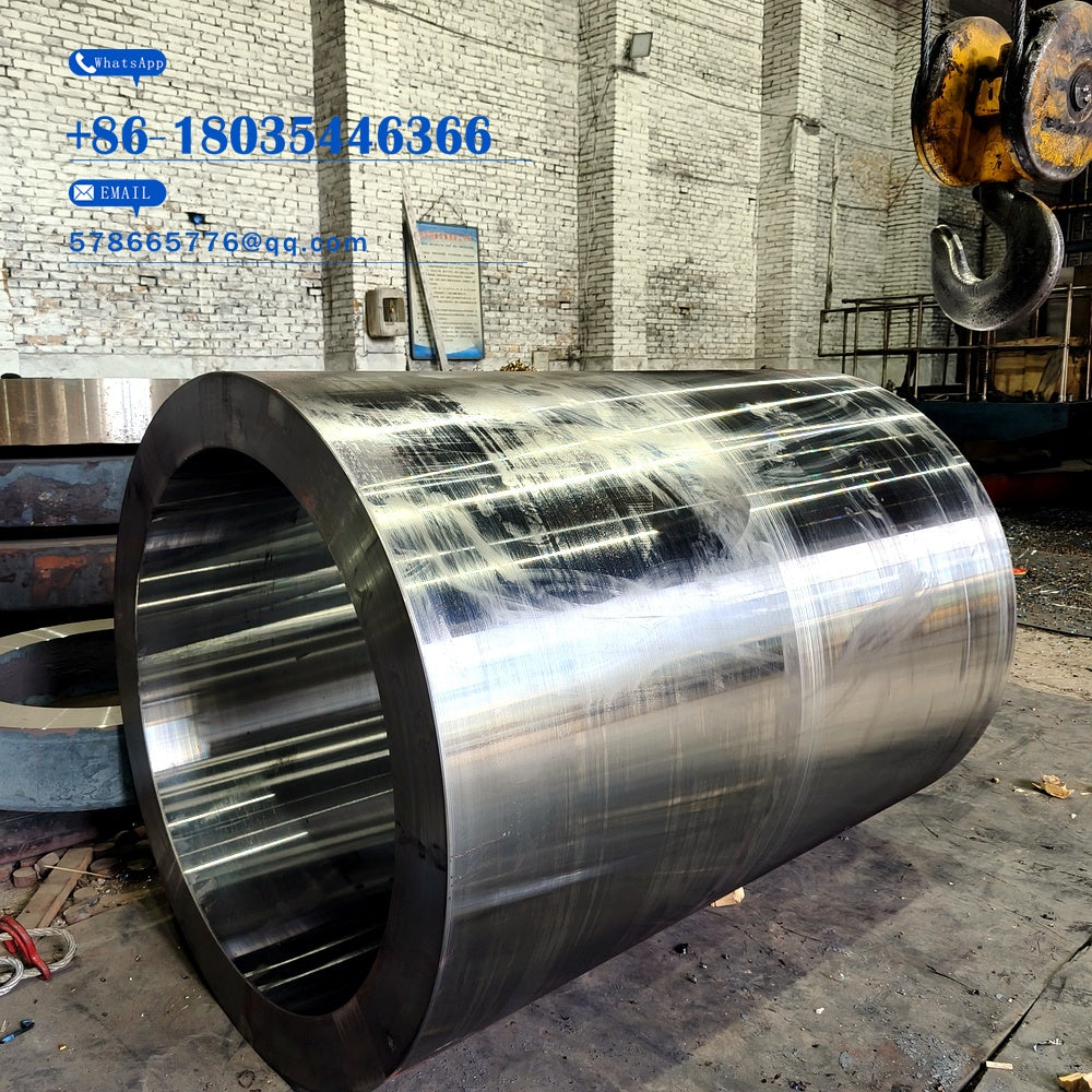 Ball Mill Roll Shell Forging - Heavy Wall Steel Cylinder