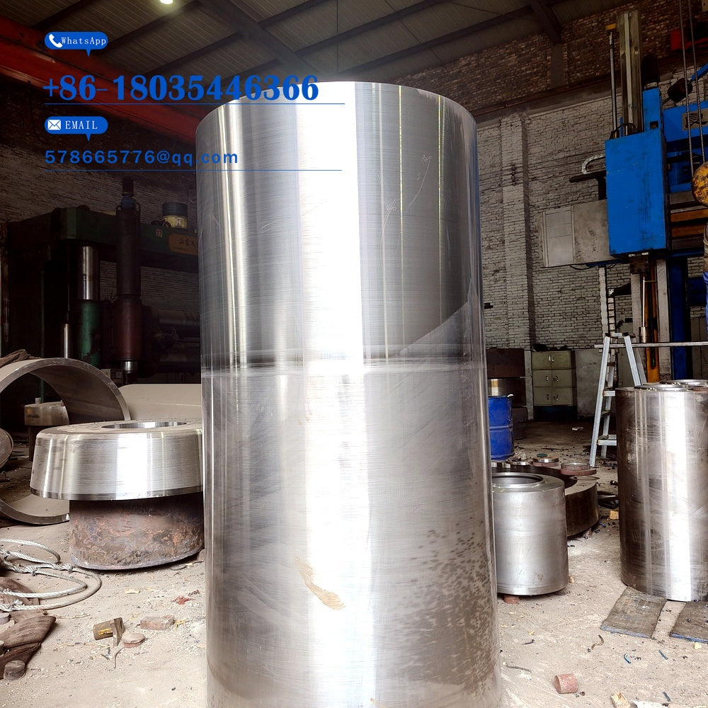 Ball Mill Roll Shell - Precision Machined Steel Barrel