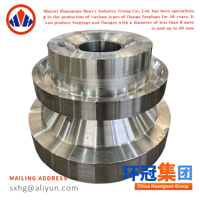 Custom Forged Step Shaped Ring Forging