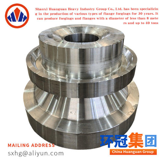Custom Forged Step Shaped Ring Forging