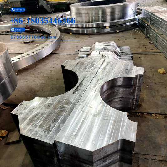Flat Head Large Shaft Forging – Long Flat-End Drive Shaft