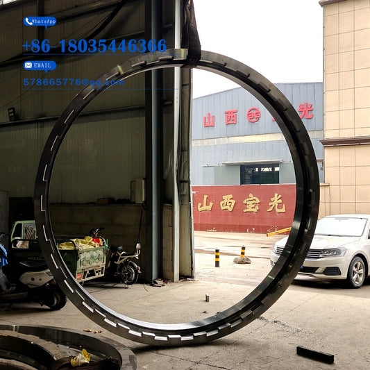 Q355 Large Reactor Flange Forging – Low-Alloy High-Strength Reactor Flange