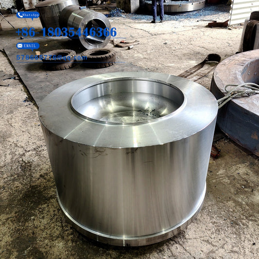 Custom Machined Cylinder Forging – Heavy-Duty Thick-Wall Hollow Forged Steel Bushing Sleeve