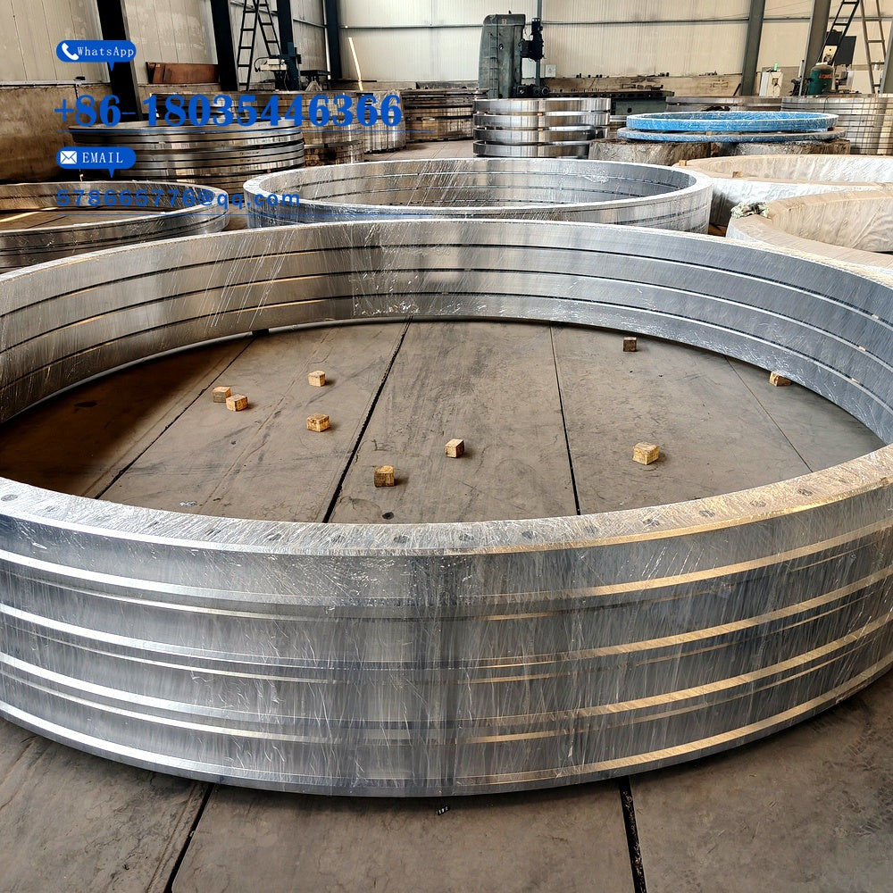 Wind Power Large Diameter Flange Forging – Extra-Large Size Turbine Flange