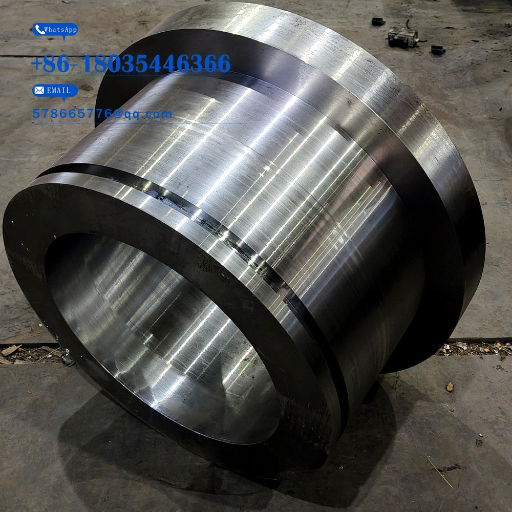 Custom Tube Mold Forging – Machined Multi-Step Steel Cylinder Sleeve