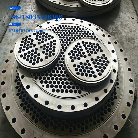 Custom Forged Tube Sheet – Your Drawing