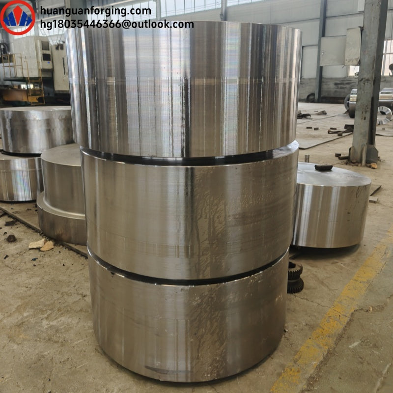 Large round pier forgings