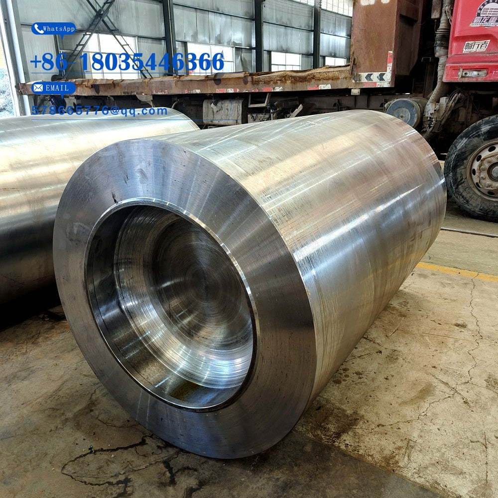 Cylinder Head Forging – Machined Steel Cylinder Head with Stepped Bore