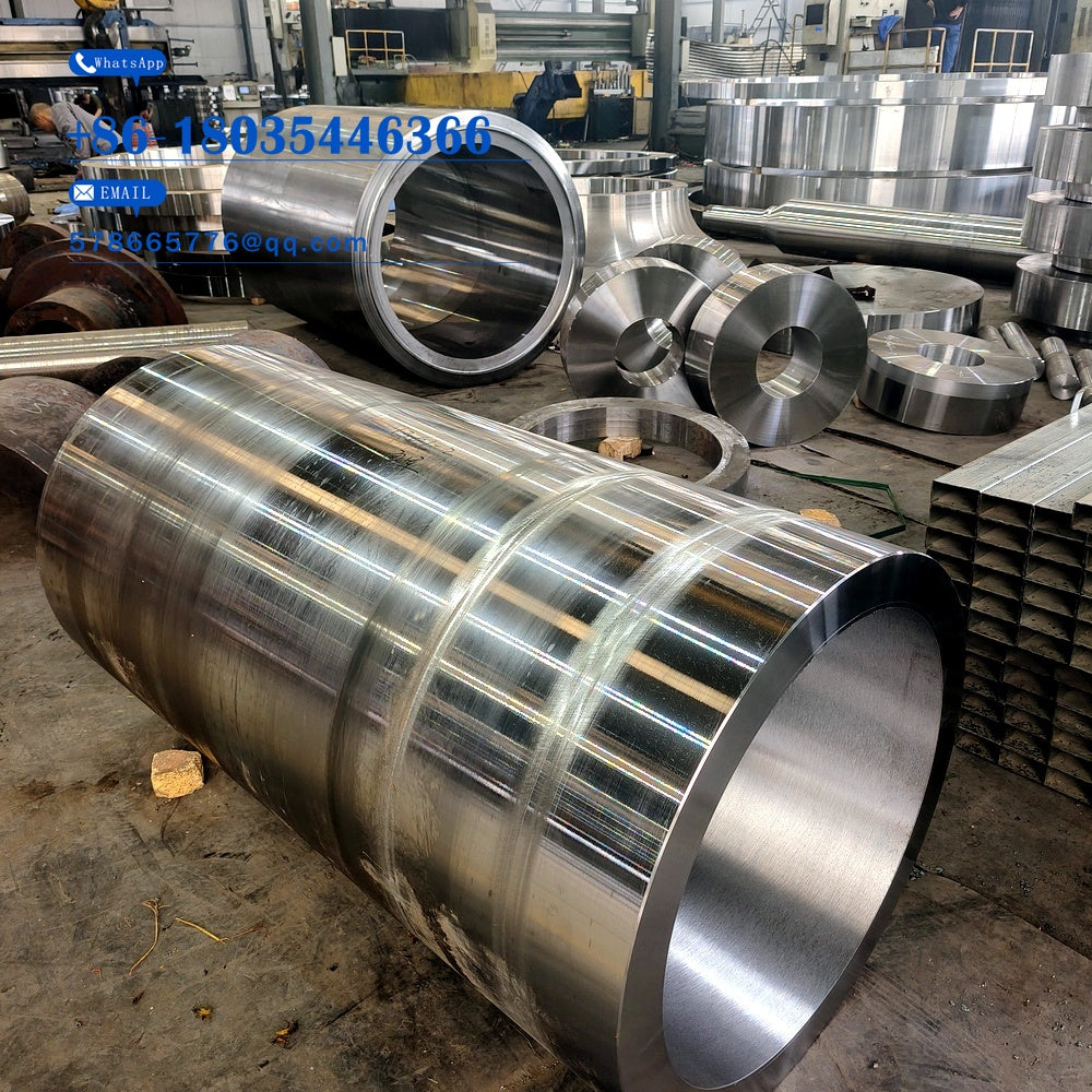 DIN Disc Roller Forging – Machined Steel Long Cylinder for Paper Machine Calendar Roll,