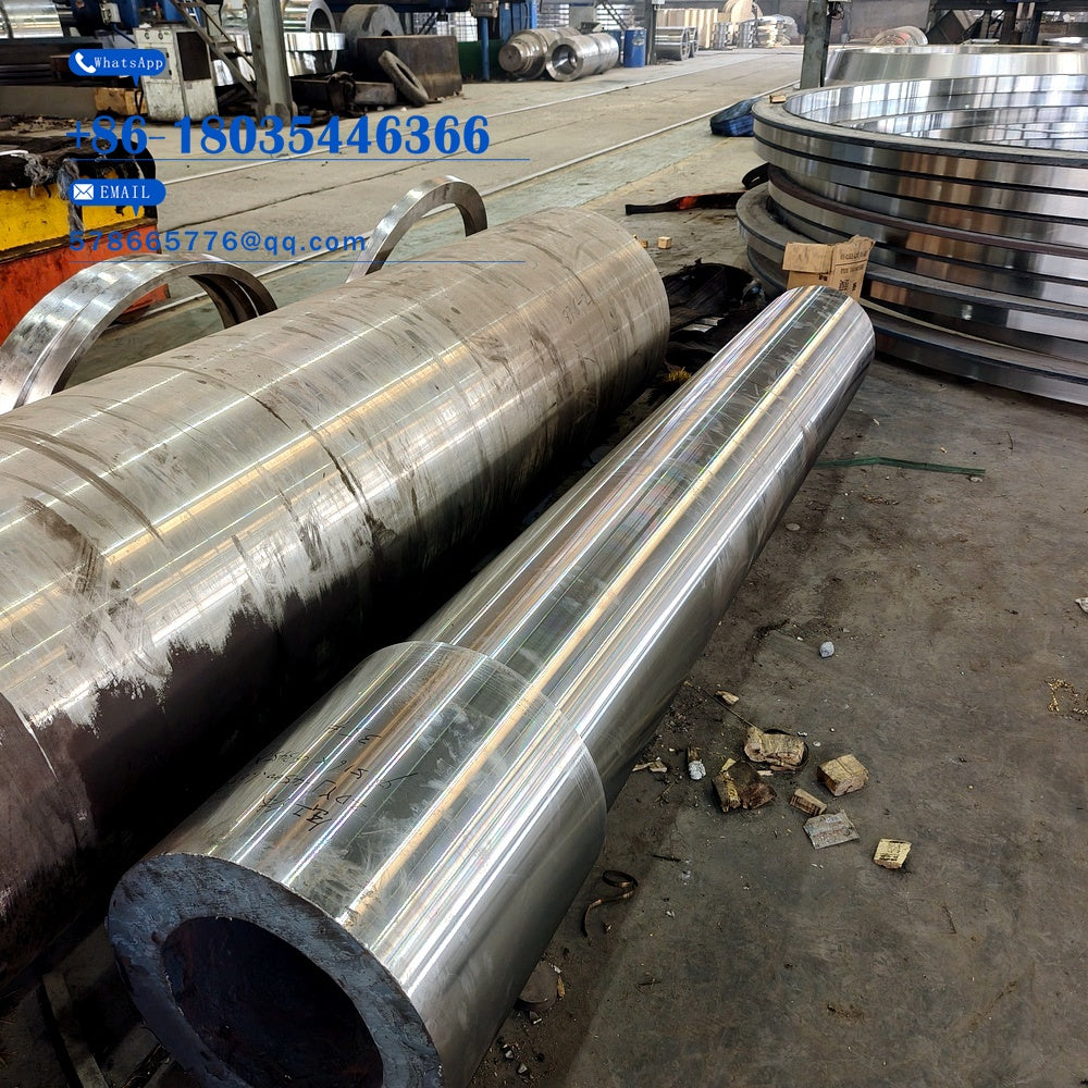 DIN Hydraulic Cylinder Forging – Machined Steel Barrel & Piston Rod Set for Heavy-Duty Hydraulic Press