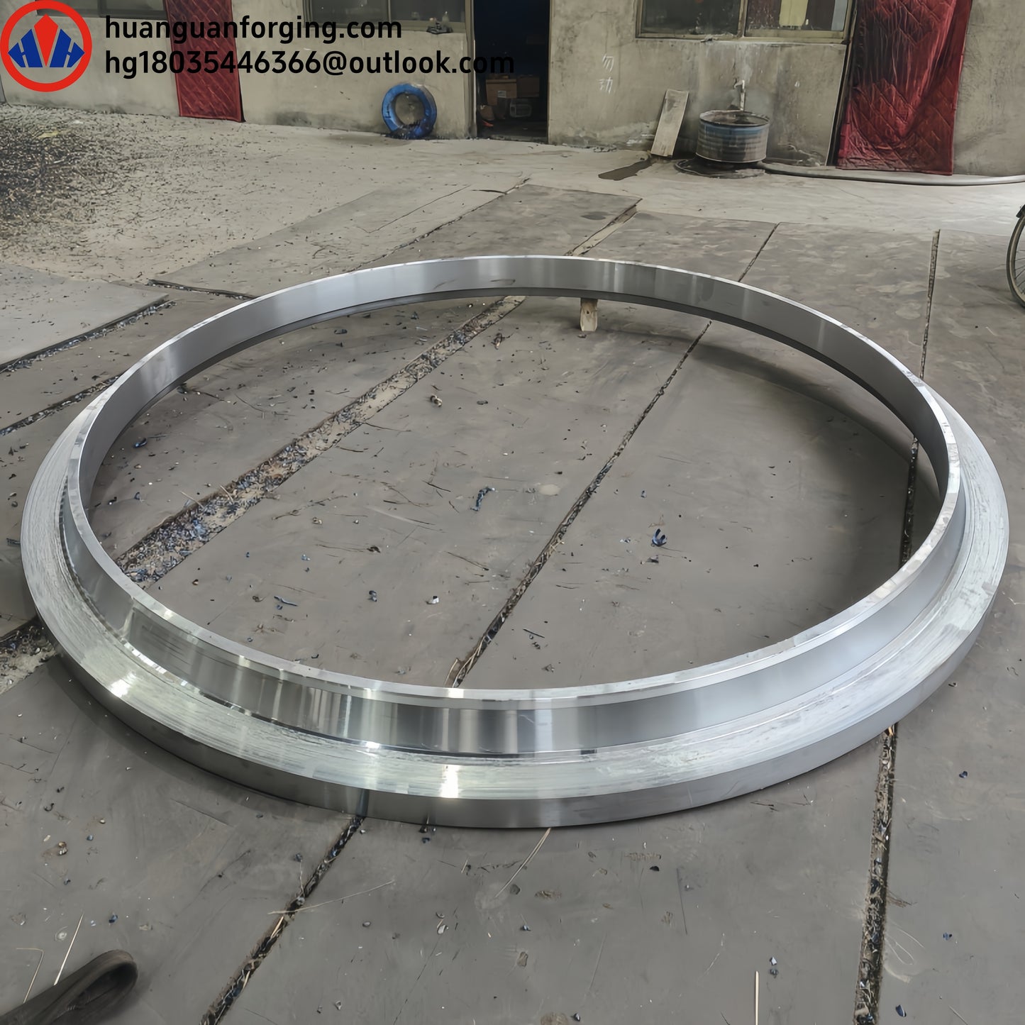 Flange aluminium palsu