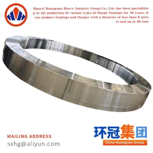 Thin-section Precision Machined Forged Ring for Industrial Use