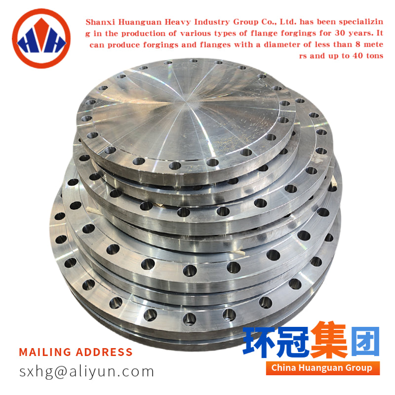 Forged Blind Flange with Bolt Holes for Pipeline Systems