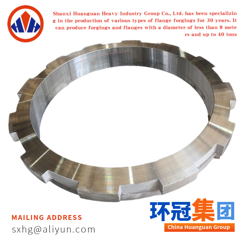 Notched Forged Ring for Positioning