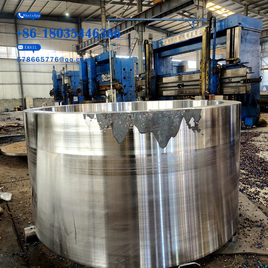 Large Forged Main Cylinder Heavy Wall Hollow Cylinder Custom Industrial Forging