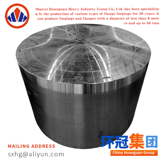 Solid Forged Round Blank for Industrial Applications