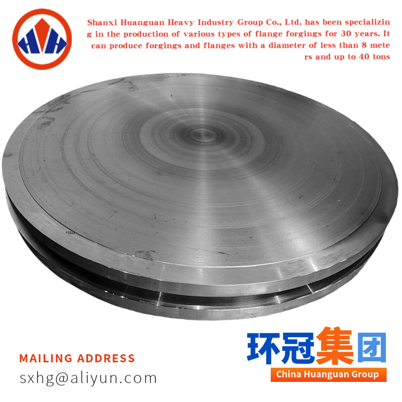 Heavy Duty Forged Steel Disc Solid Forging Blank