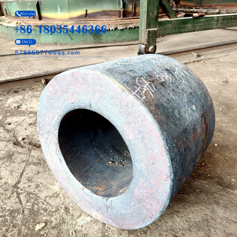 Forged Roll Mold Blank Hollow Roll Sleeve Cylindrical Forging