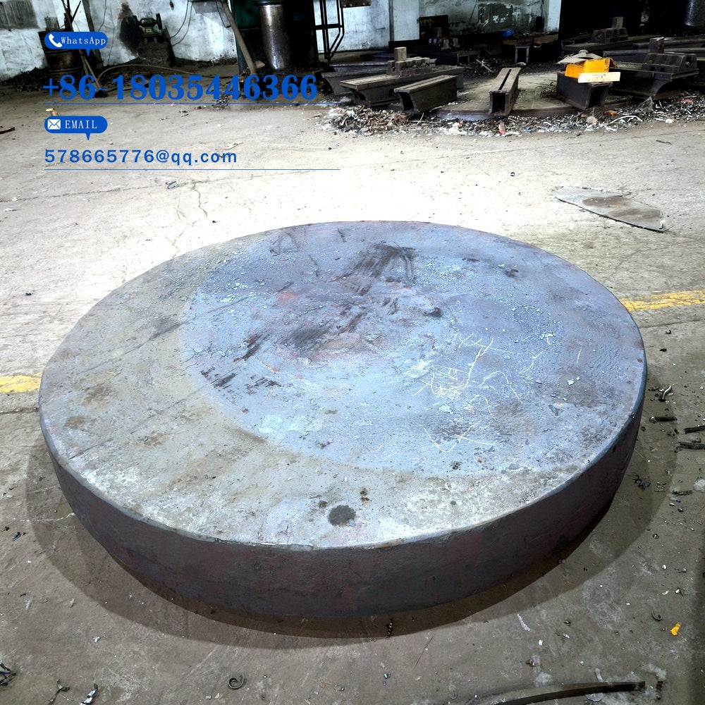 Quenched & Tempered Tube Sheet Forging – Hardening + High-Temp Tempering