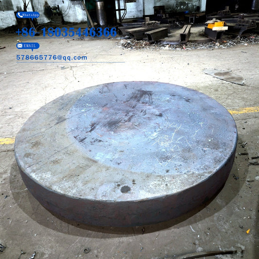 Quenched & Tempered Tube Sheet Forging – Hardening + High-Temp Tempering